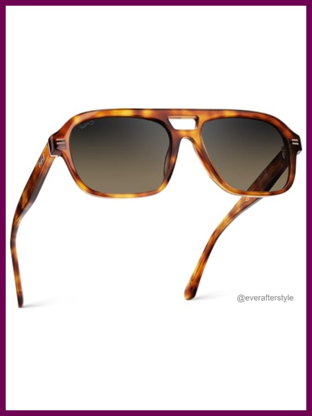 Polarized Aviator Sunglasses Acetate Frame UV Protection Eyewear